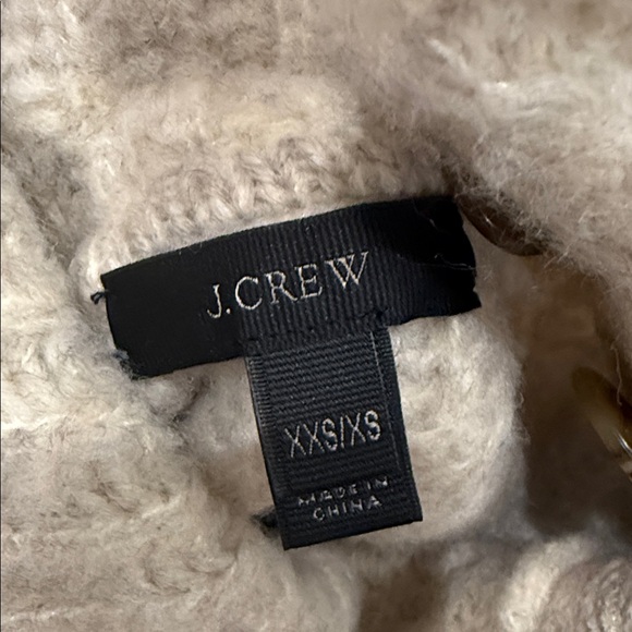 EUC Gorgeous J CREW Sweater Cape XXS/XS - Picture 5 of 5